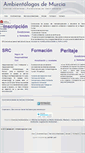 Mobile Screenshot of ambientologosmurcia.org